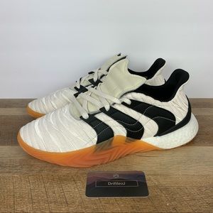 NWOB Adidas Sobakov Boost 'Chalk Gum' Shoes
